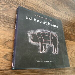 Ad Hoc at Home Cookbook by - Black Cover